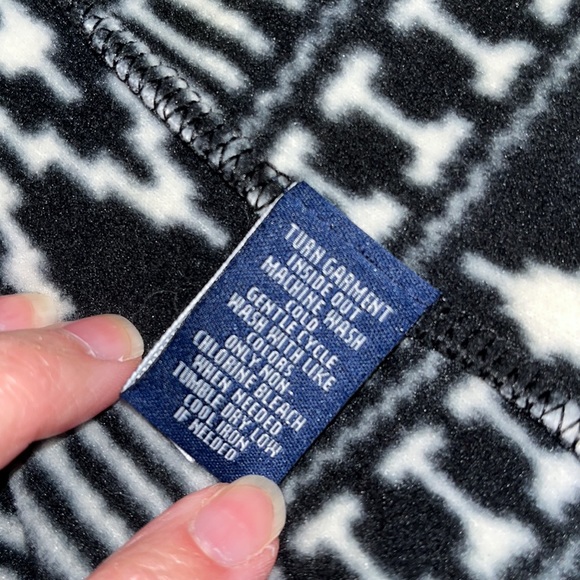 Chaps Fleece Zip Front Vest - Picture 10 of 11